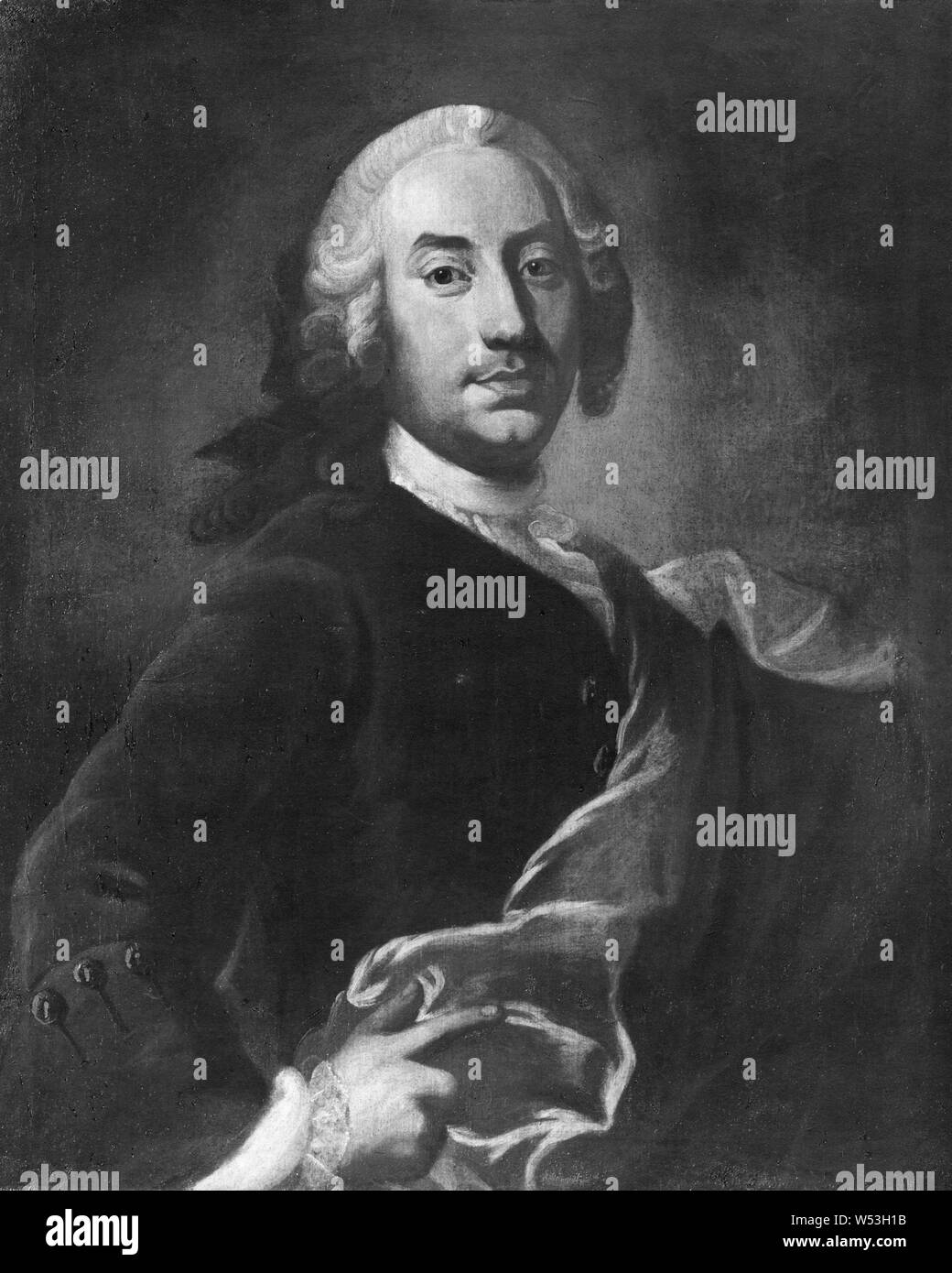 Olof Arenius, Magnus von Saint-celse, 1709-1784, Malerei, Öl auf Leinwand, Höhe 83 cm (32,6 Zoll), Breite 67 cm (26,3 Zoll) Stockfoto