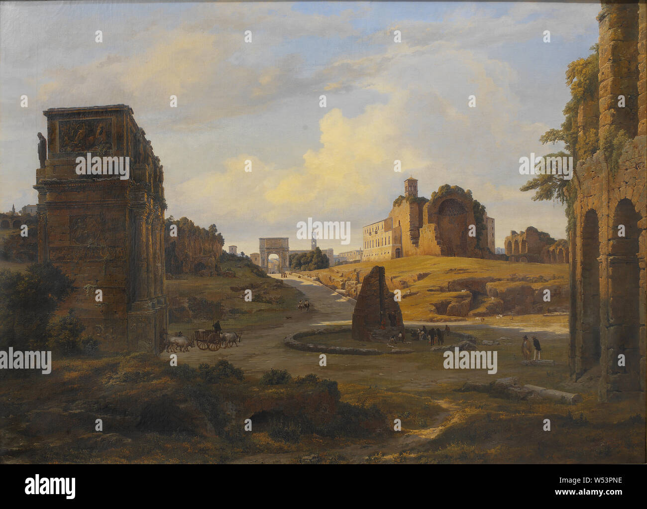 Artland Wandbild »Blick auf das Forum Romanum«, Gebäude, (1 St
