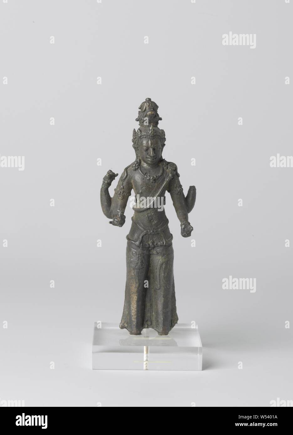 Shiva, Skulptur, die Siva, anonym, Indonesien, 600 - 930, bronze (Metall), h 14,5 cm x B 5,5 cm x t 3 cm × w 262 Stockfoto
