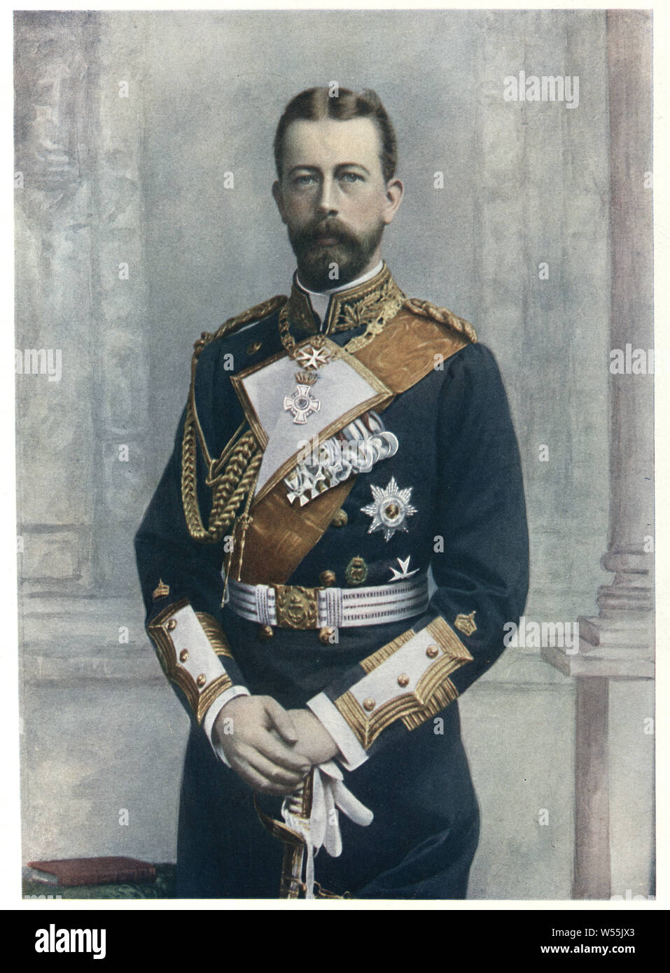 Prinz Heinrich von Preußen ein jüngerer Bruder des deutschen Kaisers Wilhelm II. und Prinz von Preußen. Stockfoto