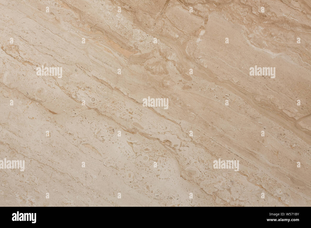 Natürliche Travertin Textur als Teil Ihrer Einrichtung. Stockfoto