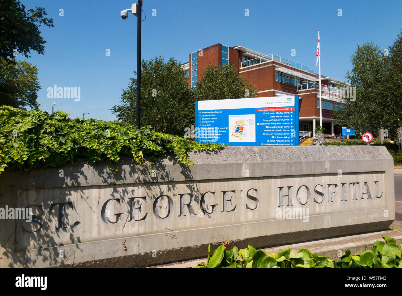 St Georges Krankenhaus Stockfotos St Georges Krankenhaus