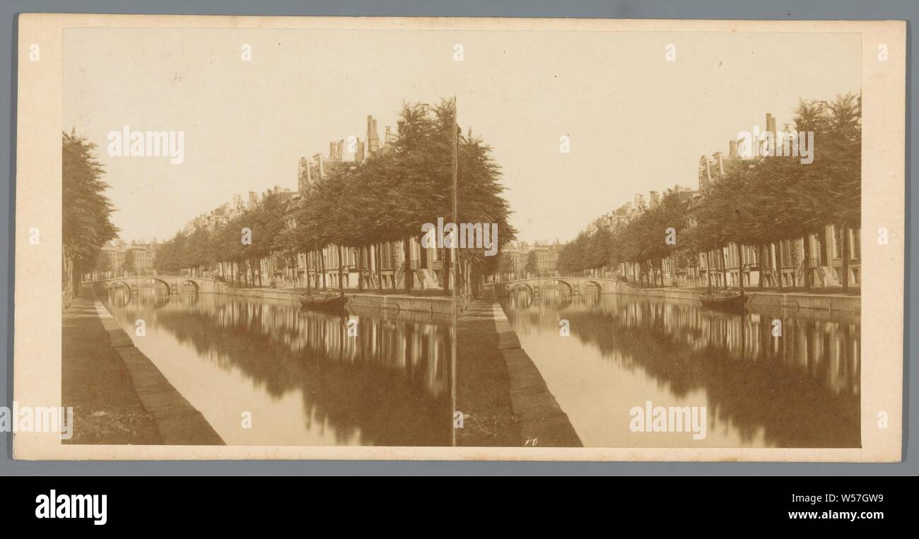 Heerengracht, Pieter Oosterhuis, 1852 - 1870 Stockfoto