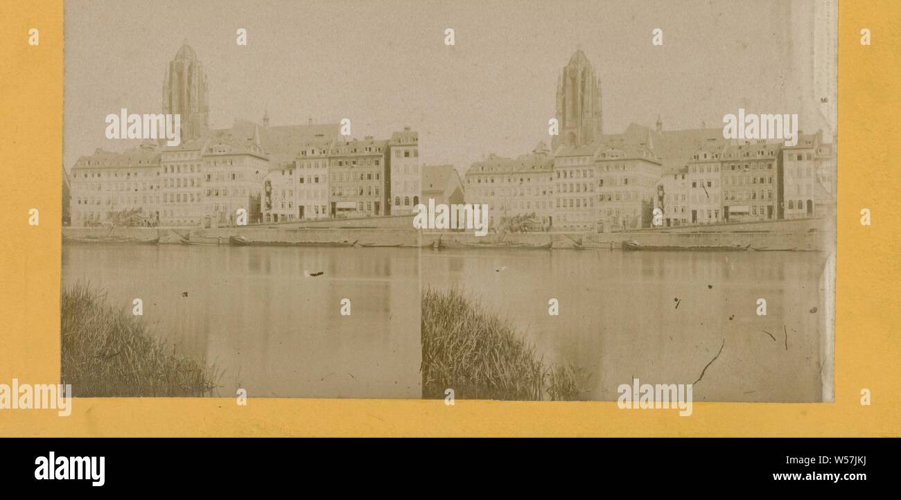 Frankfurt s/le Meins, anonym, 1860-1900 Stockfoto