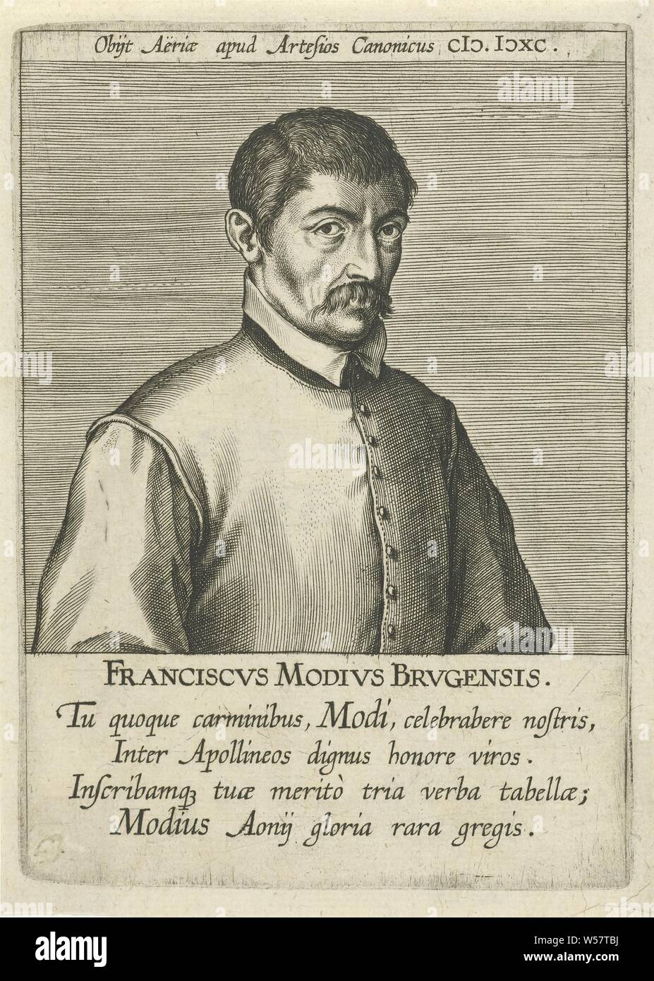 Franciscus modius franciscvs modivs brvgensis Fotos und Bildmaterial