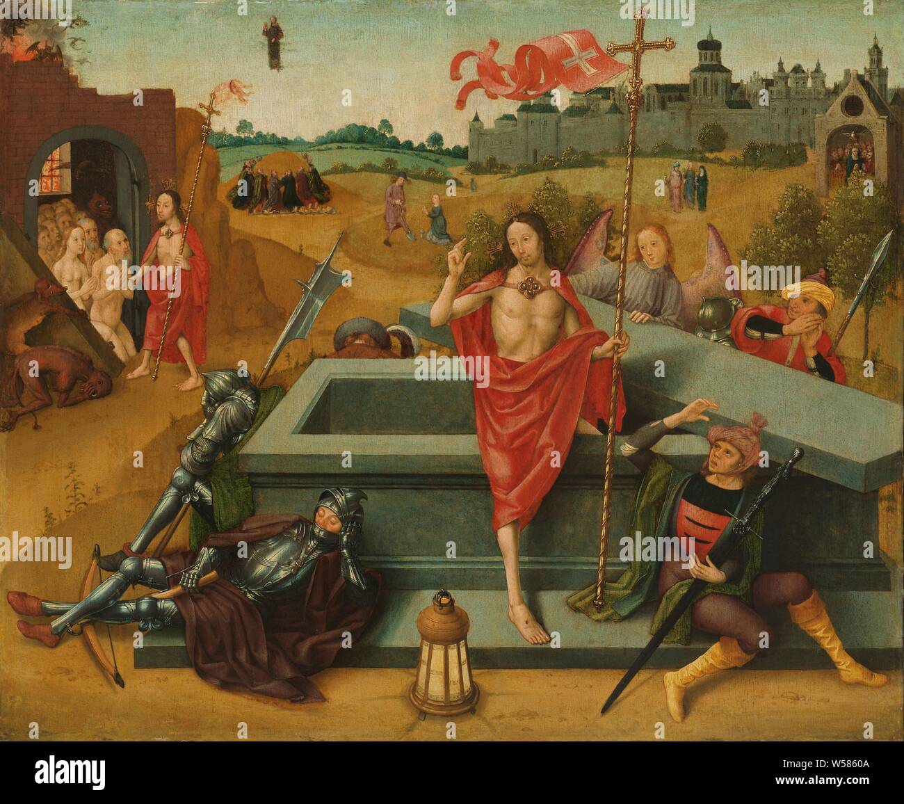 Römischer Dichter 39 Bis 65 Nach Christus Die Auferstehung Christi, die Auferstehung Christi. Christus tritt aus