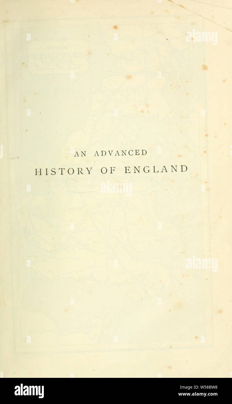 Eine erweiterte Geschichte Englands; von den frühesten Zeiten bis zur Gegenwart: Ransome, Cyril, 1851-1911 Stockfoto