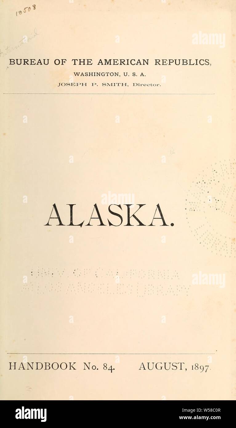 Alaska: Internationales Büro des amerikanischen Republiken Stockfoto