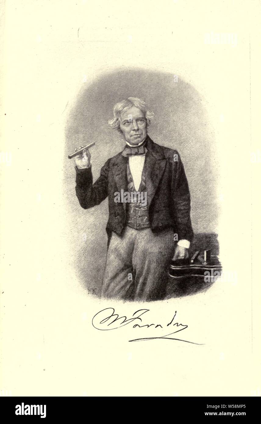 Die Briefe von Faraday und Schoenbein 1836-1862. Mit Bemerkungen, Kommentare und Hinweise auf zeitgenössische Buchstaben: Faraday, Michael, 1791-1867 Stockfoto