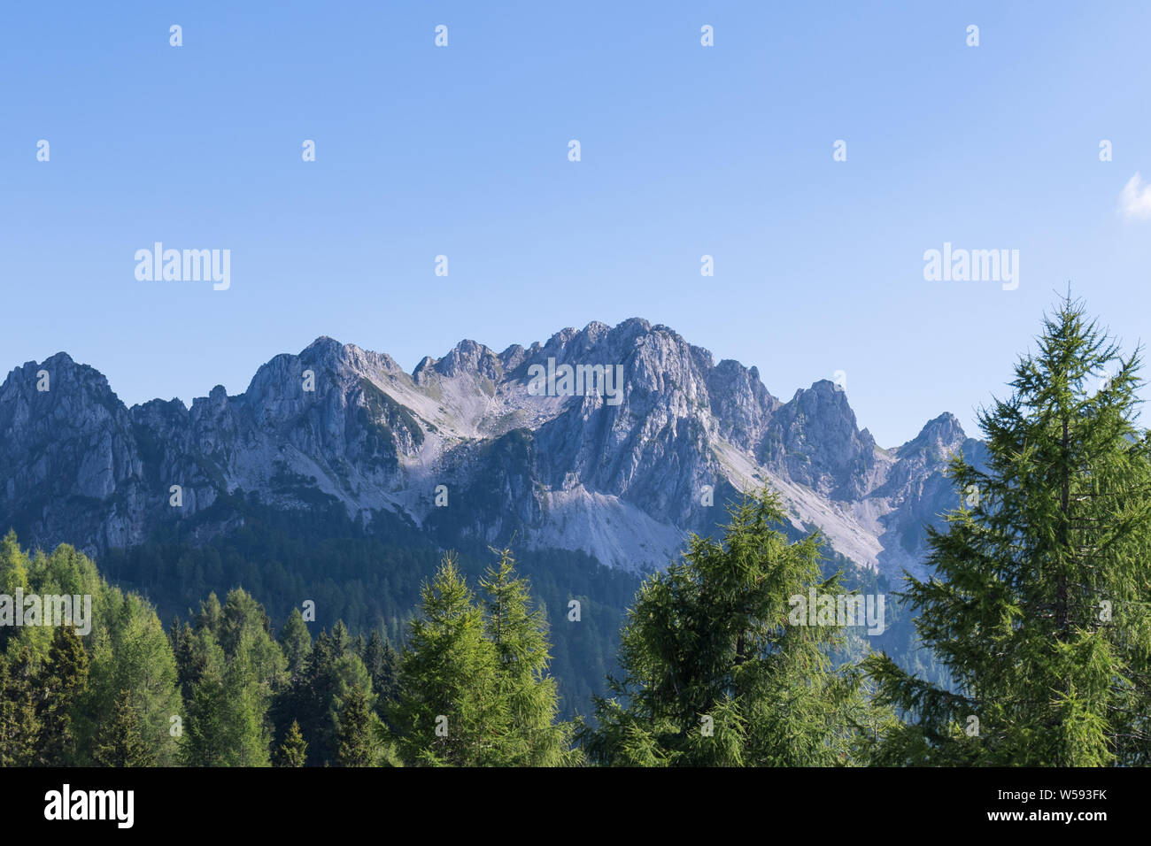 Cima Del Cacciatore in den Julischen Alpen, Friaul Julisch Venetien, Italien Stockfoto