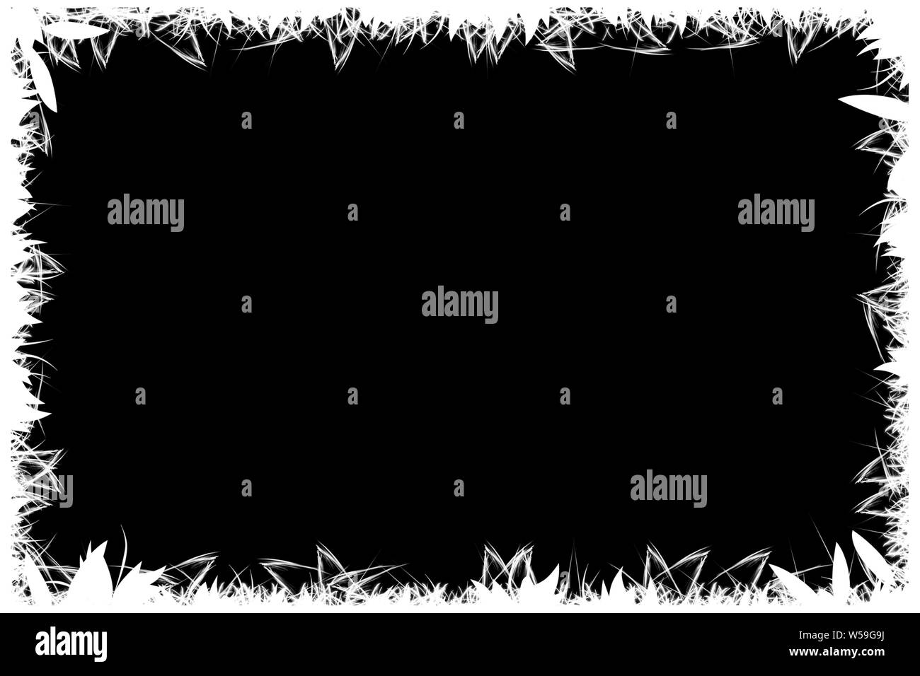 Grunge Rahmen. Gerissene Kanten. Vintage frame. Alten Rahmen. Beschädigt. Grunge Grenze Stockfoto