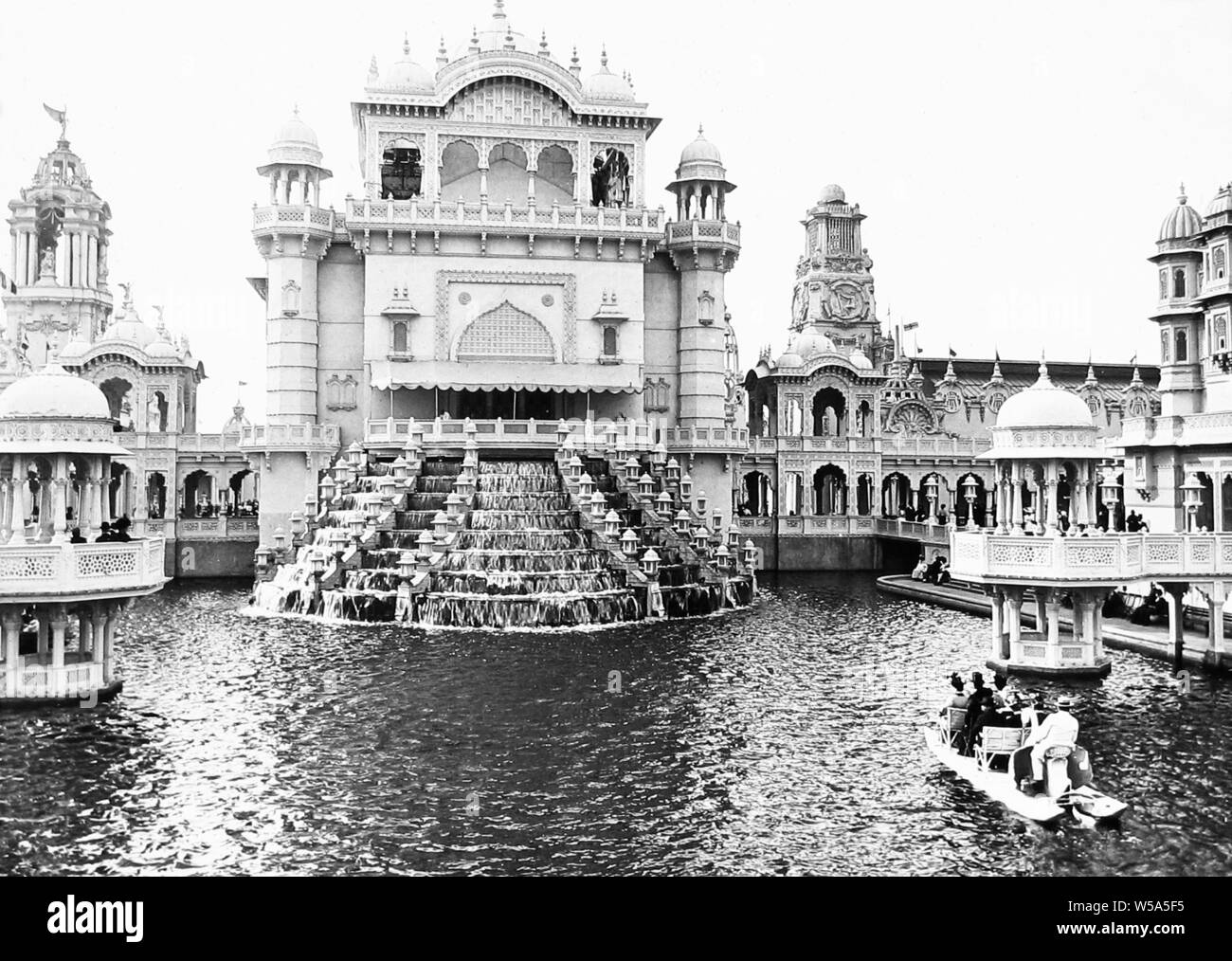 Kongresshalle, Franco Britischen Weißen Stadt Ausstellung in London im Jahr 1908 Stockfoto