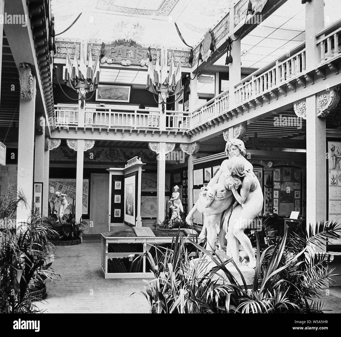 Paris Pavillon der Gemeinde, Franco Britischen Weißen Stadt Ausstellung in London im Jahr 1908 Stockfoto