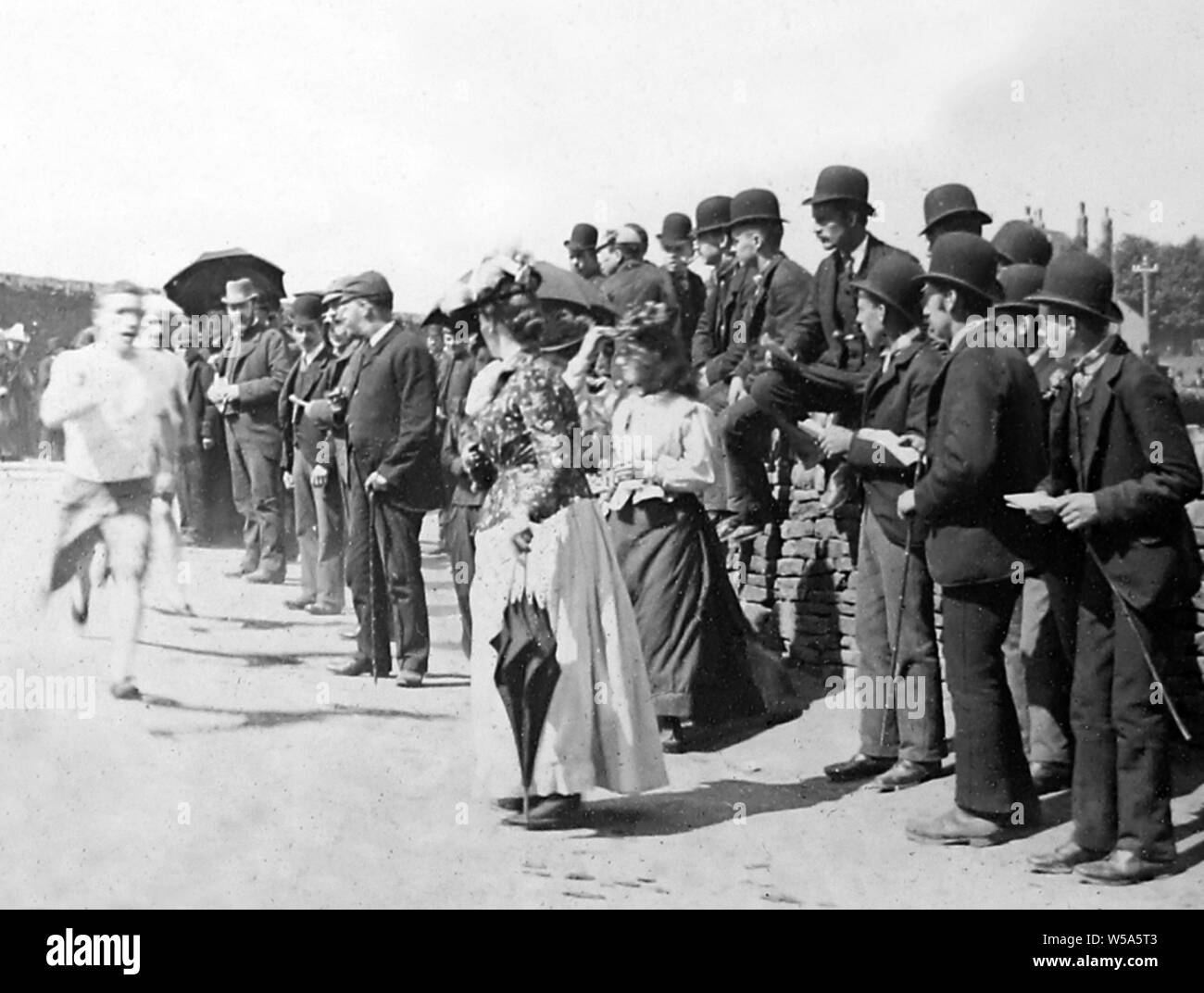 Laufwettbewerb Stockfoto