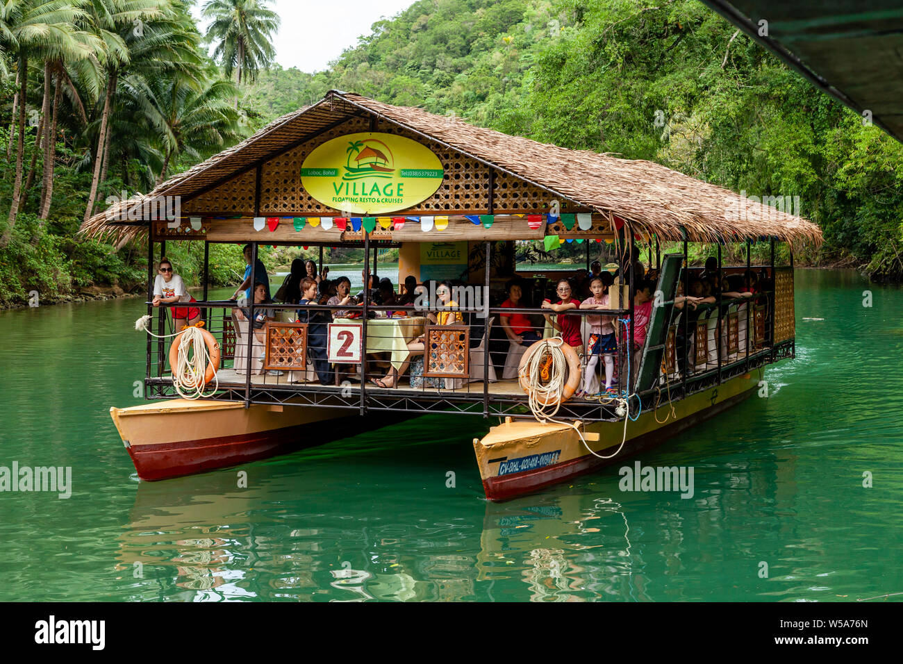 Loboc River Cruise, Loboc, Bohol, Philippinen Stockfoto