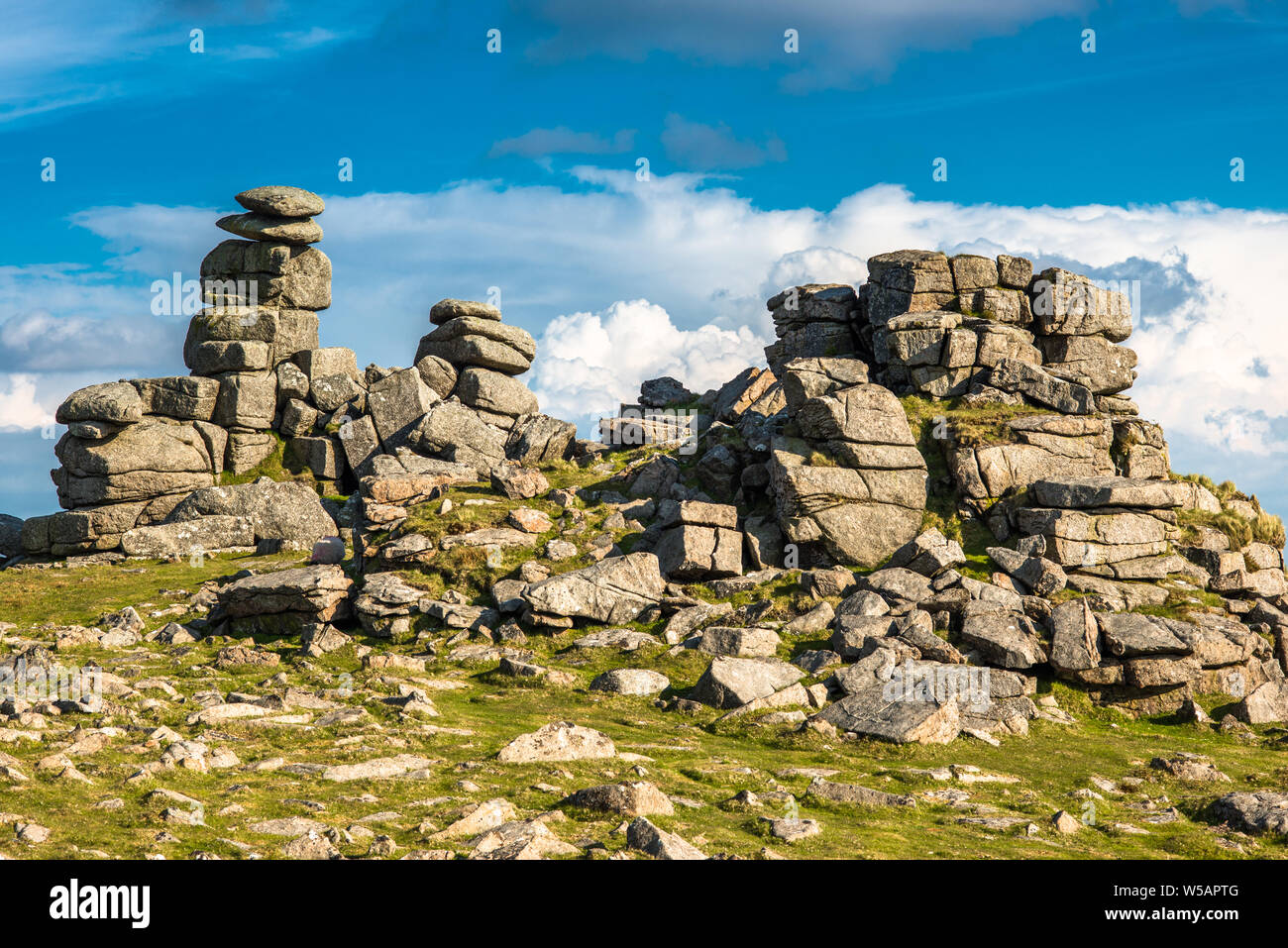 Große Heften Tor, Devon, West Country, England, UK. Stockfoto