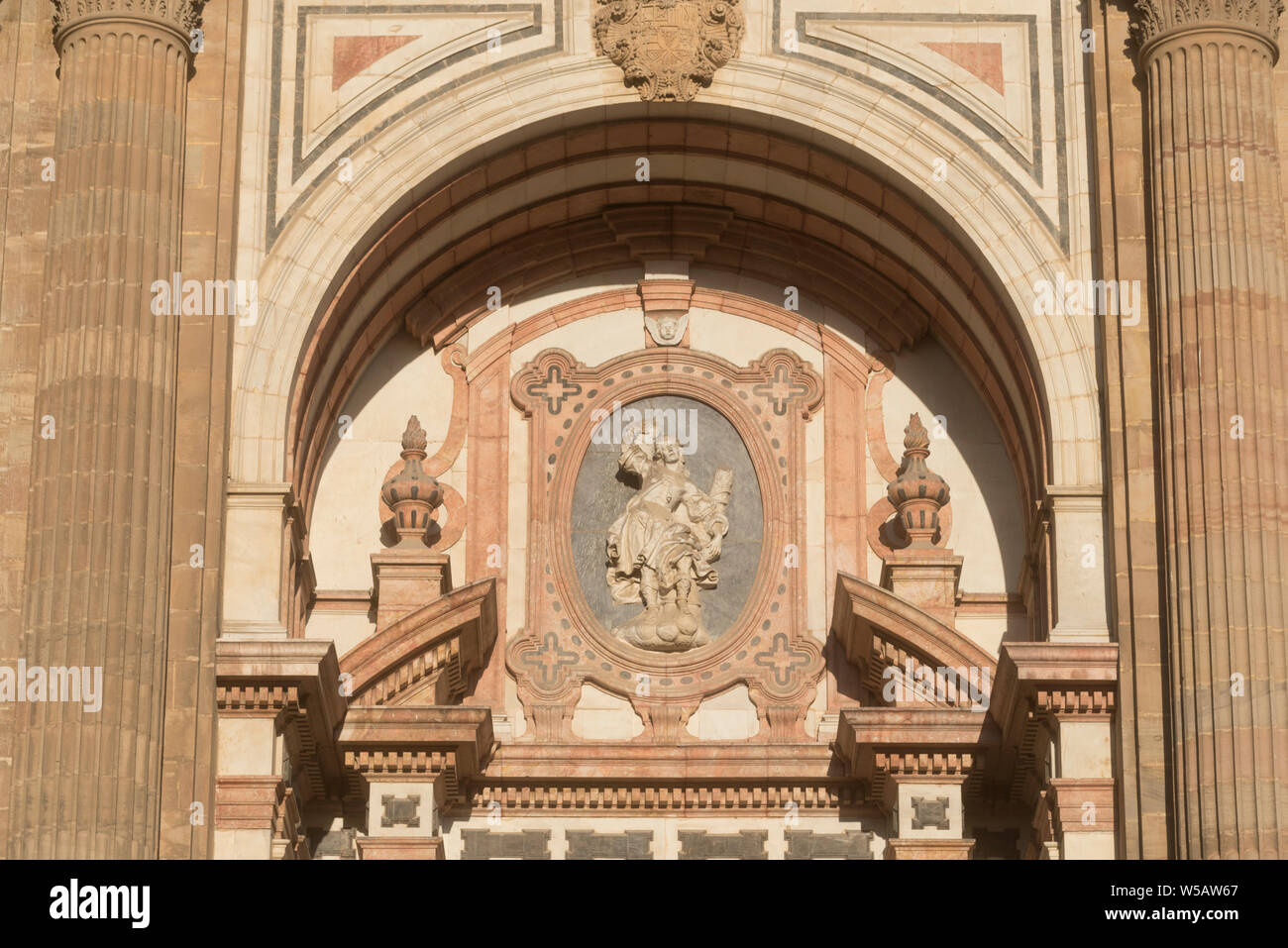 Kathedrale der Menschwerdung von Malaga, Andalusien, Spanien Stockfoto