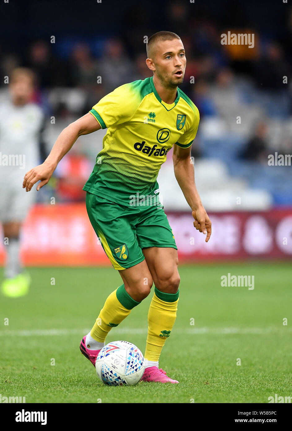 Norwich City Moritz Leitner während der Vorsaison Freundschaftsspiel an der Kenilworth Road, Luton. Stockfoto