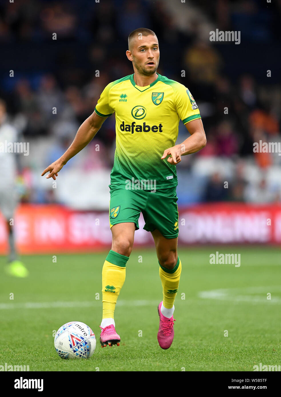 Norwich City Moritz Leitner während der Vorsaison Freundschaftsspiel an der Kenilworth Road, Luton. Stockfoto