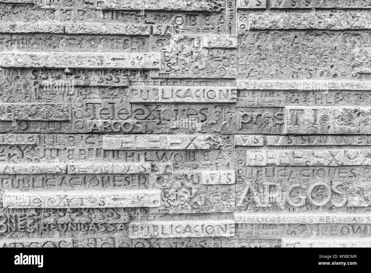 15. Juli 2019, Barcelona Spanien: Allgemeine Straße und Gebäude von Barcelona Straßen Stockfoto