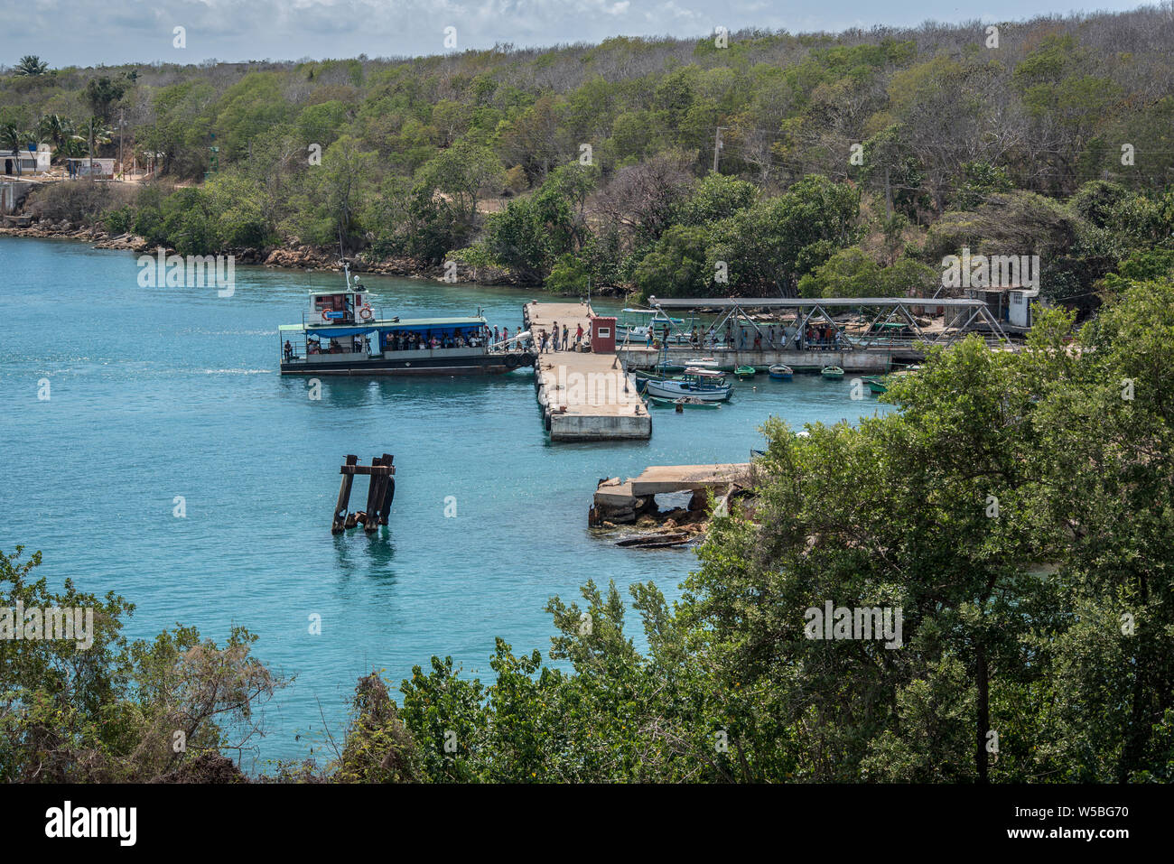 Kubanischen Hafen Stockfoto