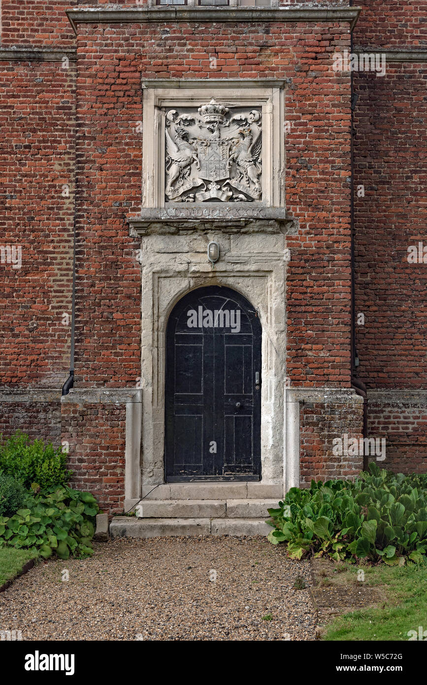 Seitentür in Cobham Hall Stockfoto