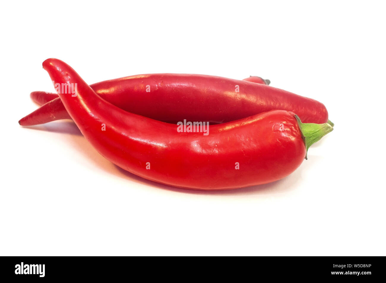 Red Hot Chili Pepper isoliert Stockfoto