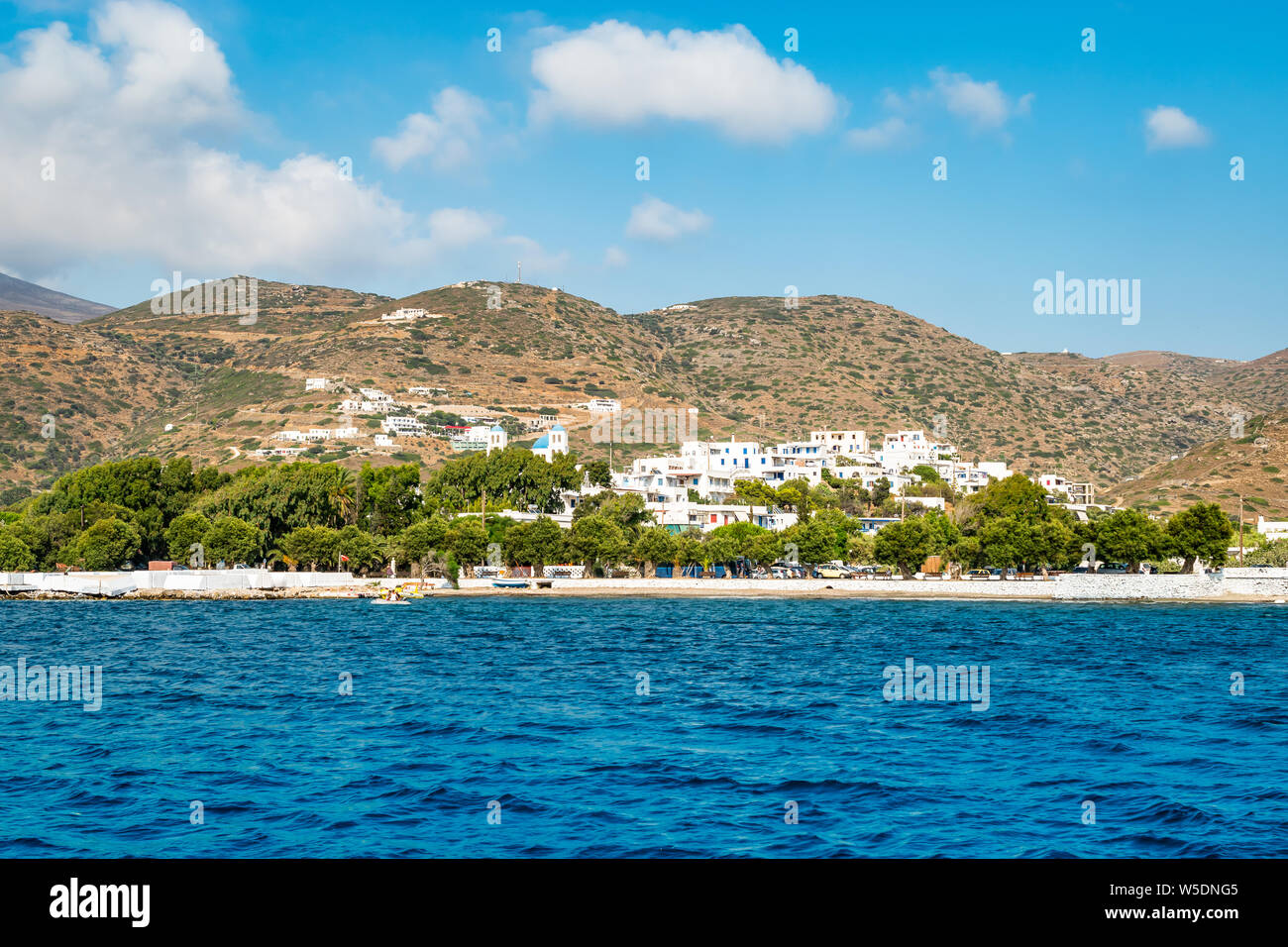 Insel Amorgos, Griechenland. Stockfoto