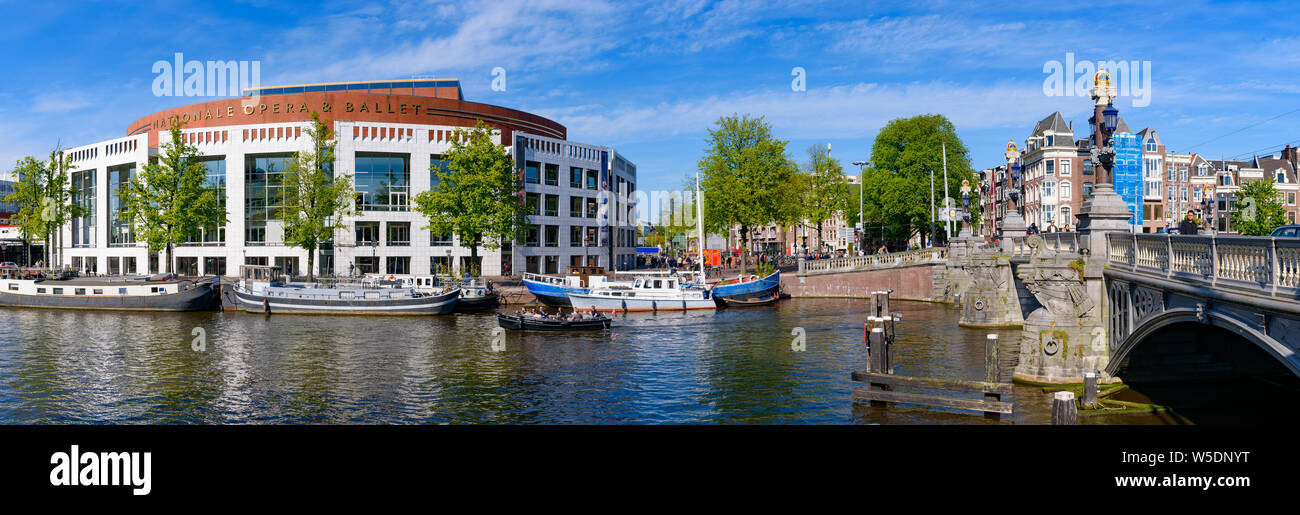 Dutch National Oper & Ballett in Amsterdam, Niederlande Stockfoto