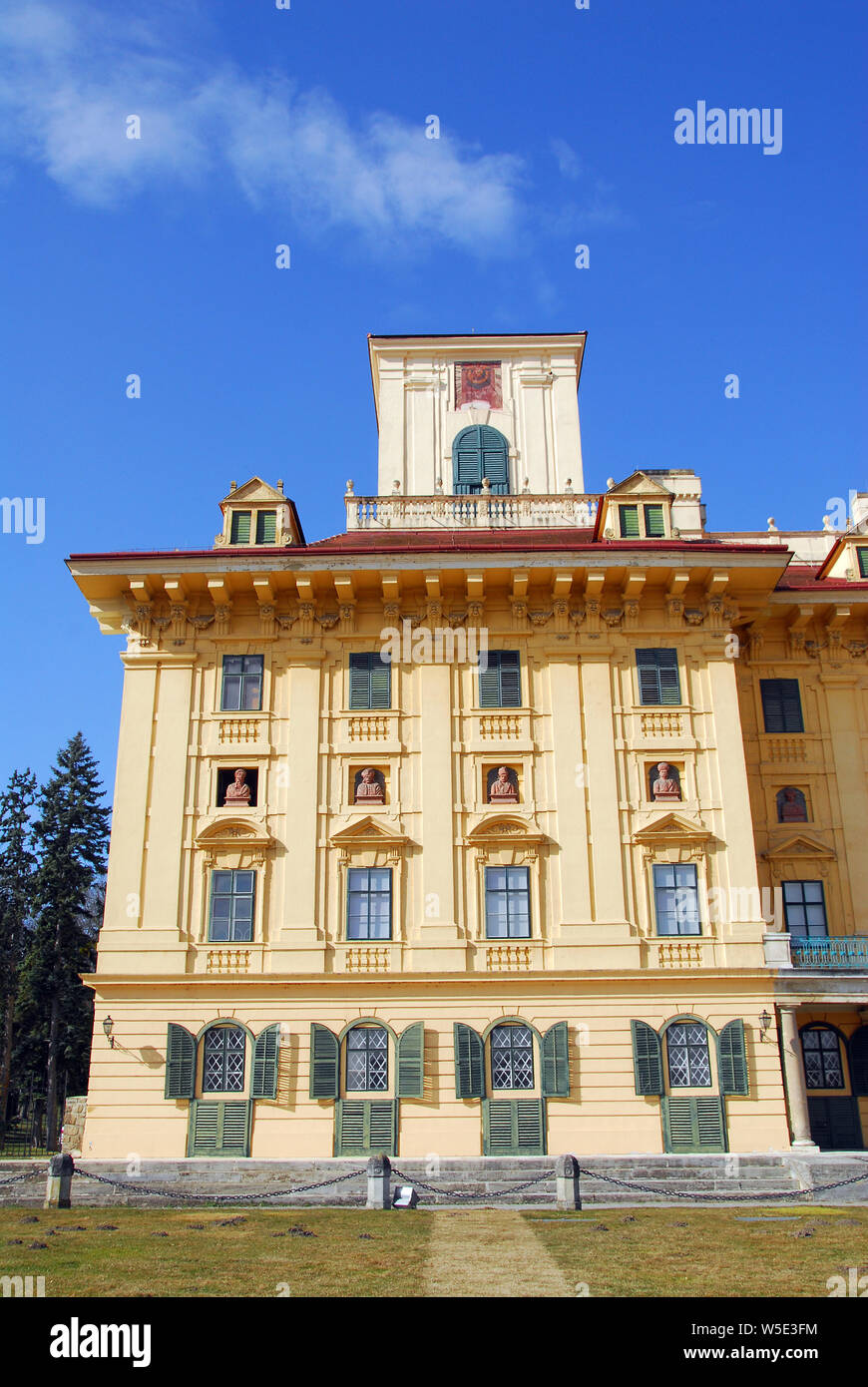 Schloss Esterházy, Schloss Esterházy, Eisenstadt, Kismarton, Österreich, Europa Stockfoto