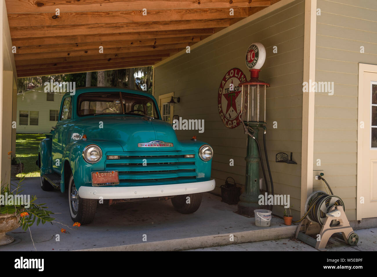 1953 Chevrolet Pickup Modell 3100 Antike Stockfoto