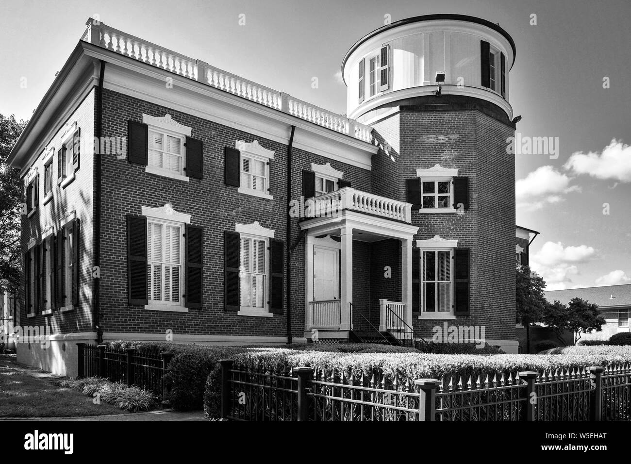 Das barnard Observatory, 1859 erbaut, war früher ein US-Sternwarte am Ole Fräulein, an der Universität von Mississippi in Oxford, MS Stockfoto