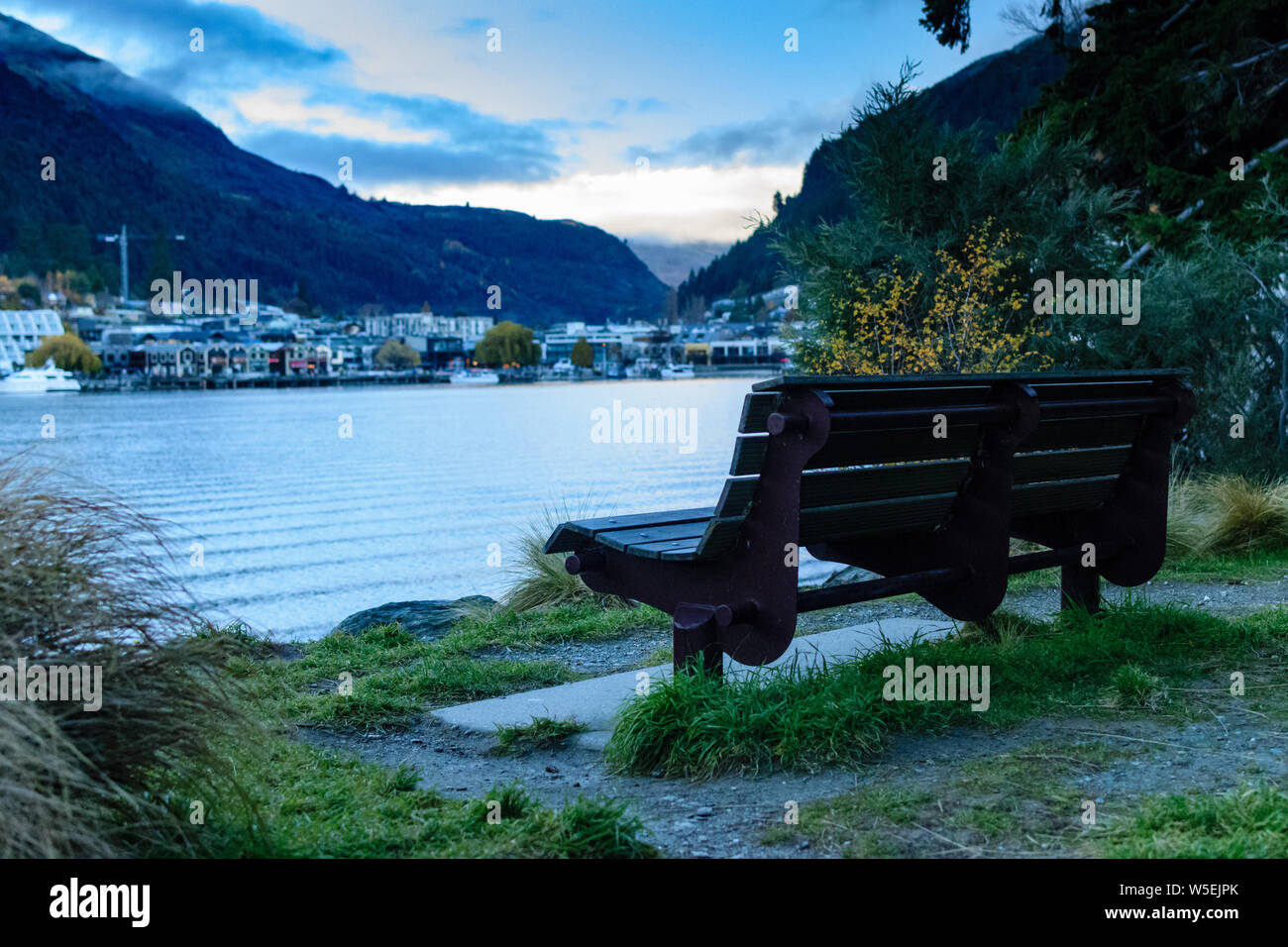 Queenstown Neuseeland Stockfoto