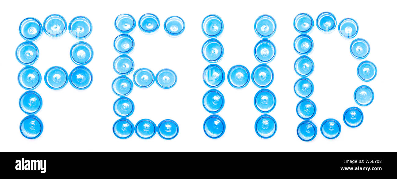 Zeichen Bezeichnung Kunststoff Blau Glaser Auf Einem Weissen Hintergrund Das Wort Pehd Aus Polyethylen Hoher Dichte Isolieren Recycling Hintergrund Stockfotografie Alamy