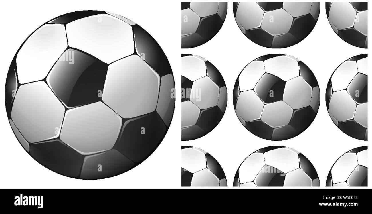 Nahtloses Design Muster auf weißem Abbildung isoliert Stock Vektor