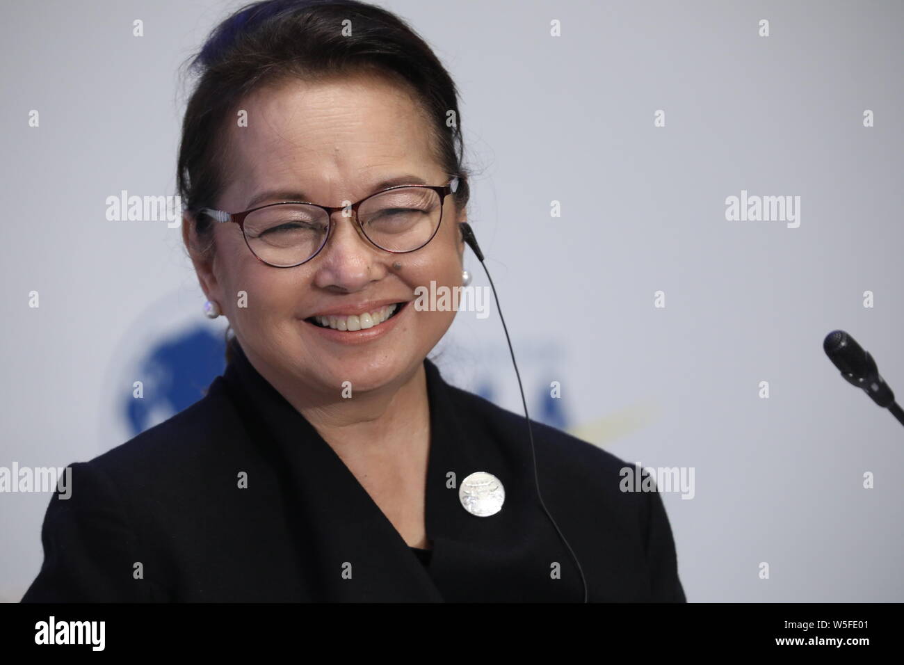 Gloria Macapagal-Arroyo, Sprecherin des Repräsentantenhauses der Philippinen Präsident, Republik der Philippinen, besucht die '70 und 40 Ja Stockfoto