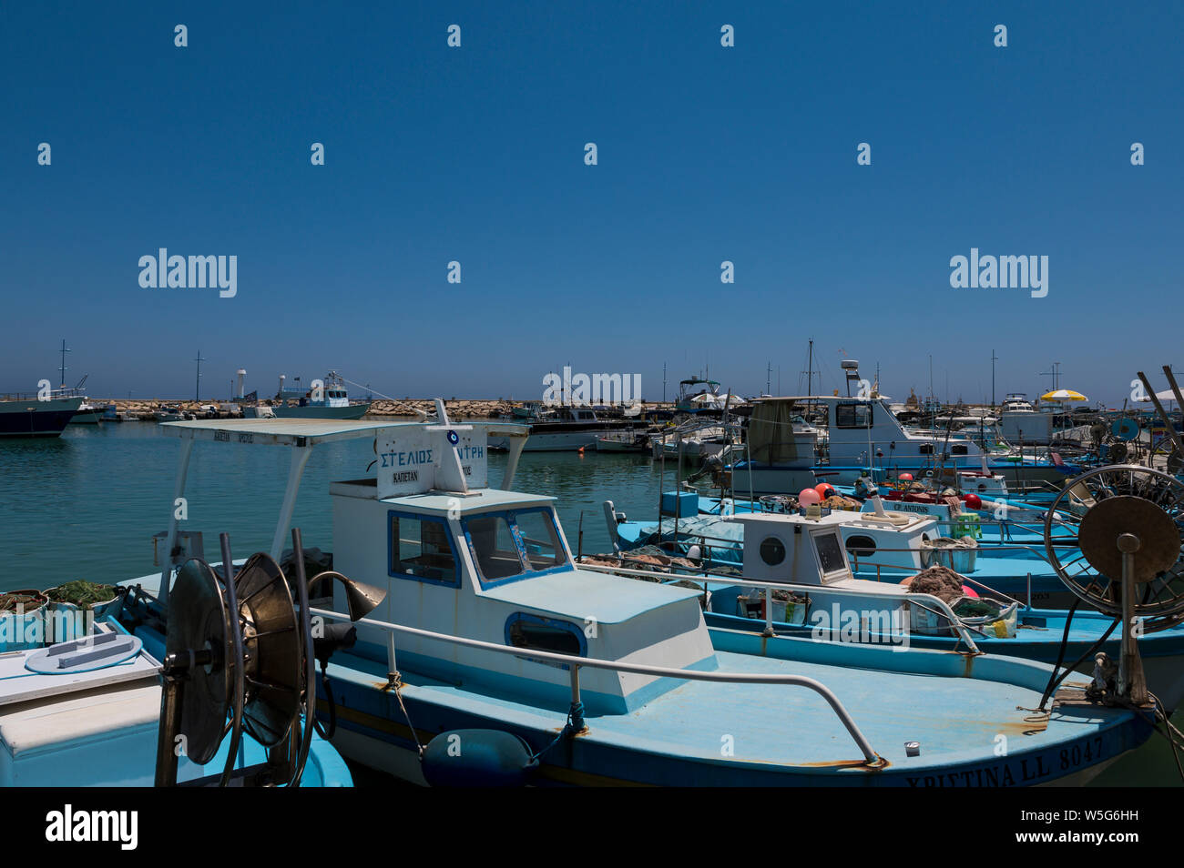 Hafen von Ayia Napa, Ayia Napa, Zypern Stockfoto