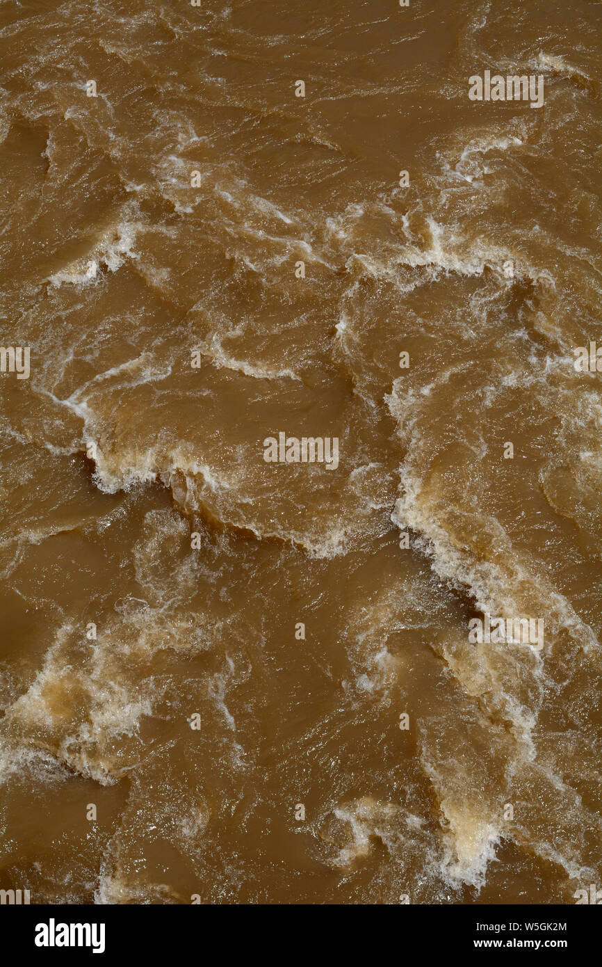 Turbulenter Fluss in Brasilien Stockfoto