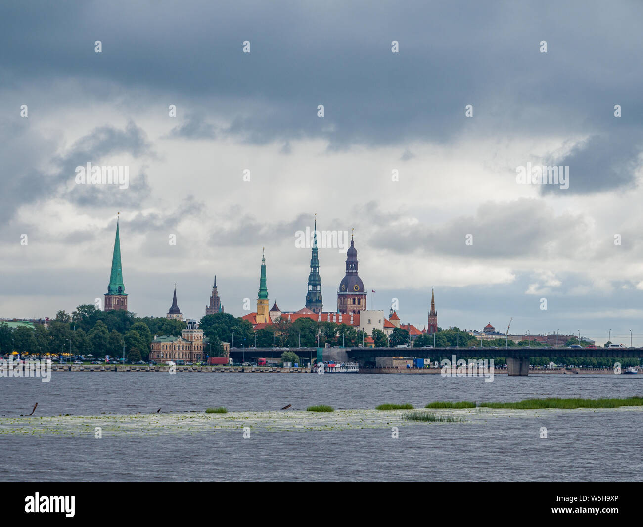 Riga, Lettland, Baltikum, EU. Stockfoto
