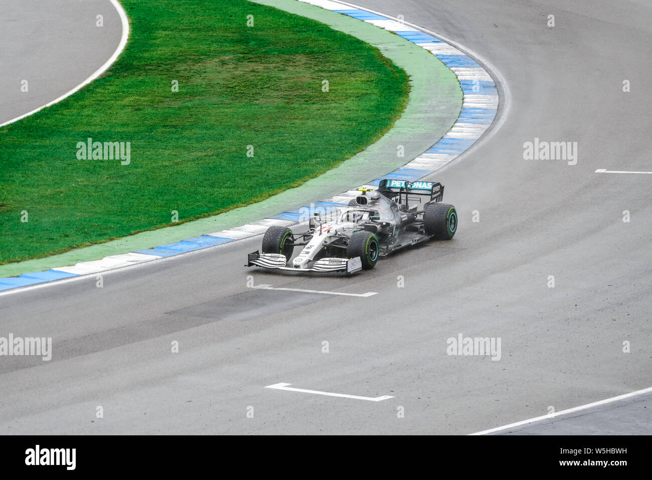 Formel 1 GP Deutschland in Hockenheim, 28. Juli 2019: Mercedes, Valttery Bottas Stockfoto
