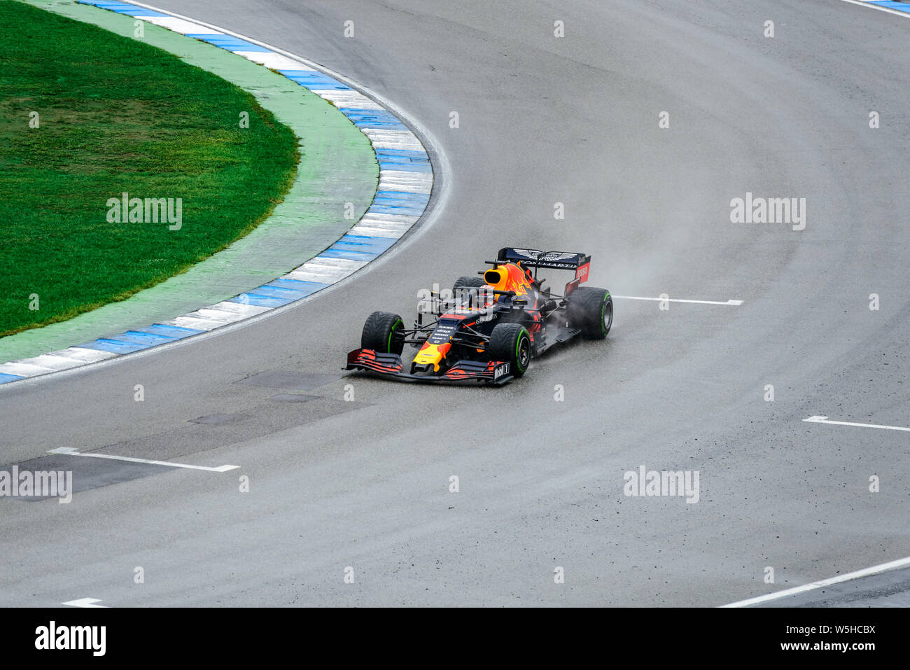 Formel 1 GP Deutschland in Hockenheim, 28. Juli 2019: Red Bull, Max Verstappen Stockfoto