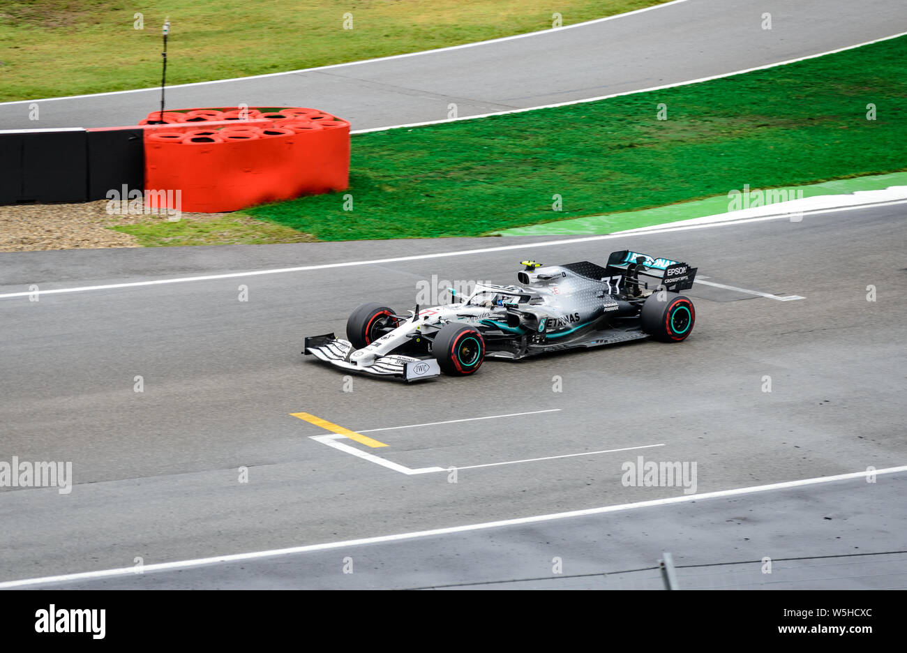 Formel 1 GP Deutschland in Hockenheim, 28. Juli 2019: Mercedes, Valttery Bottas Stockfoto