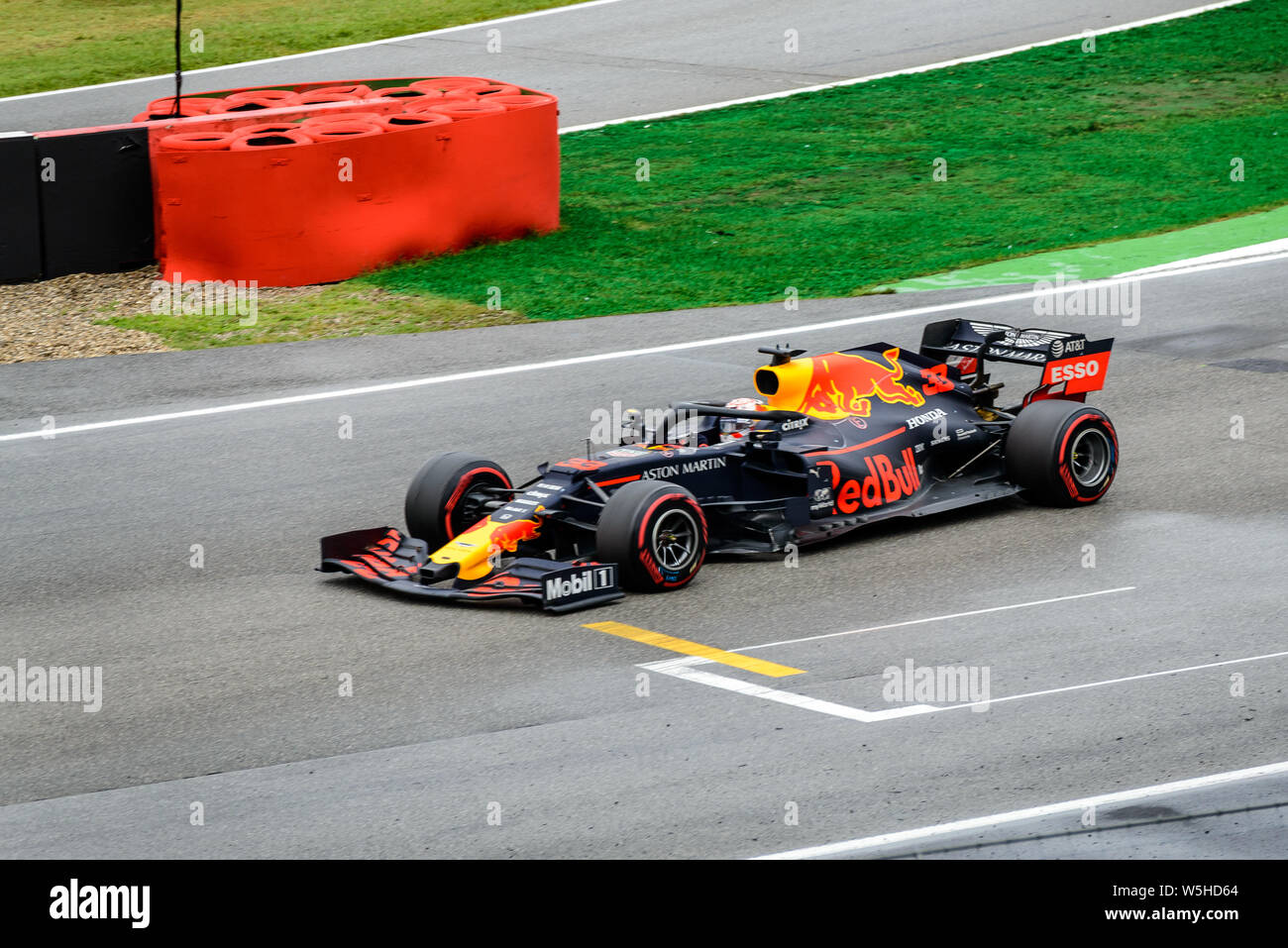 Formel 1 GP Deutschland in Hockenheim, 28. Juli 2019: Red Bull, Max Verstappen Stockfoto
