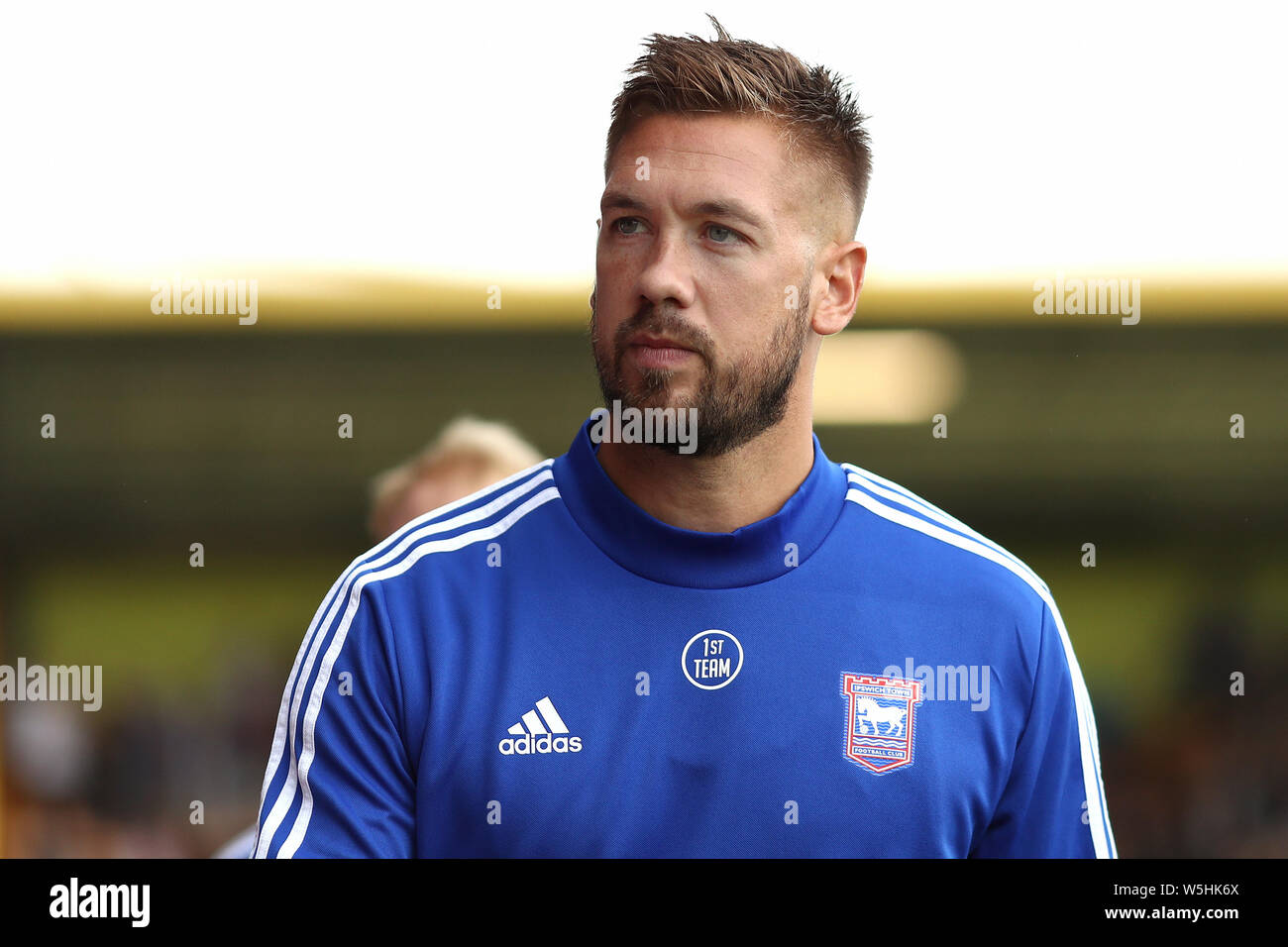 Lukas Kammern von Ipswich Town - Cambridge United v Ipswich Town, vor Saisonbeginn Freundlich, Abbey Stadion, Cambridge - 27. Juli 2019 Stockfoto