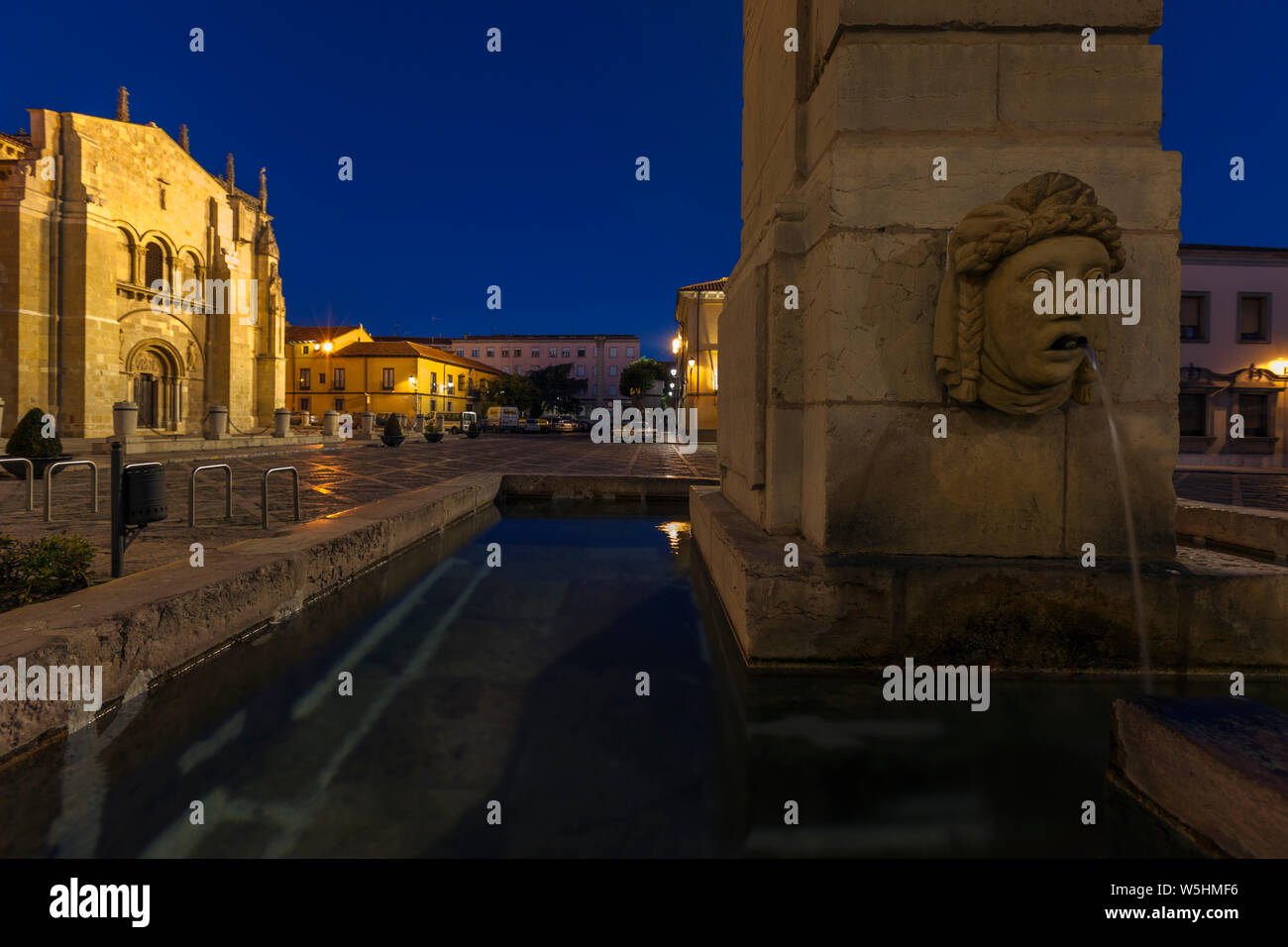 Stadt von Leon (Castilla y Leon, Spanien) Stockfoto