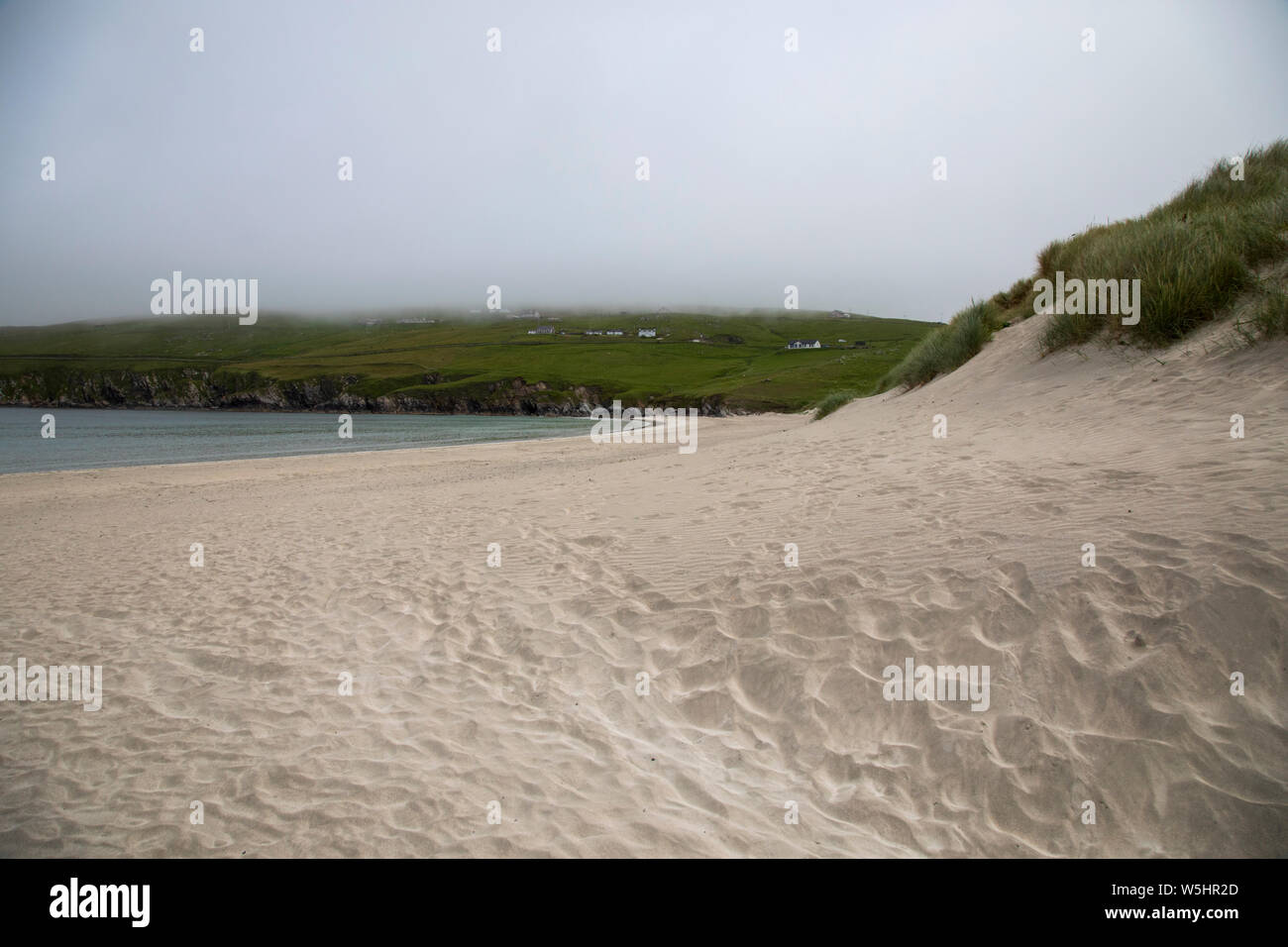 Spiggie Strand, Festland, Shetland Stockfoto