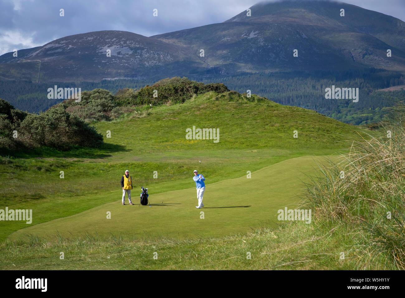Royal County Down Golf Club Newcastle Nordirland Stockfoto