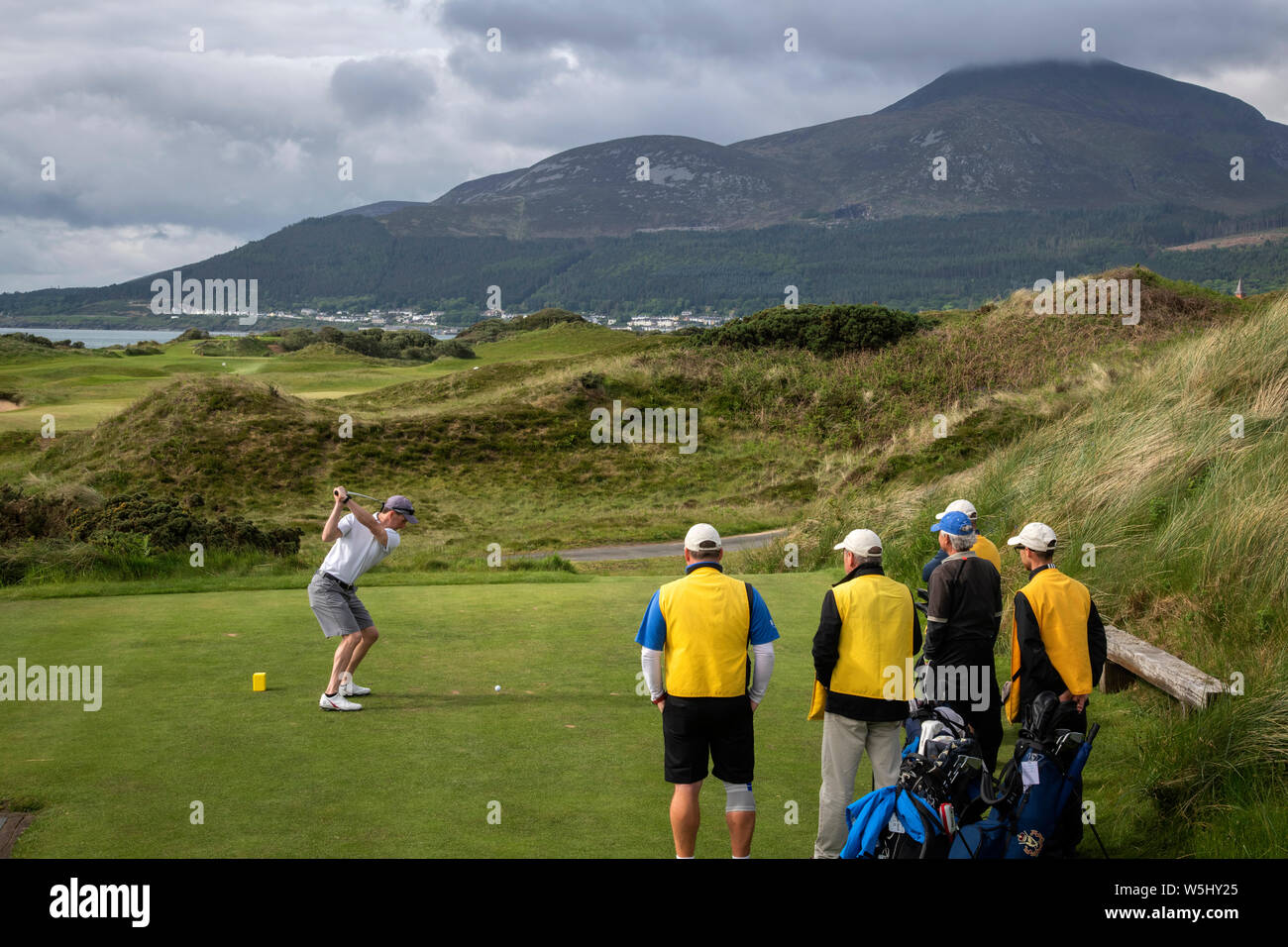 Royal County Down Golf Club Newcastle Nordirland Stockfoto