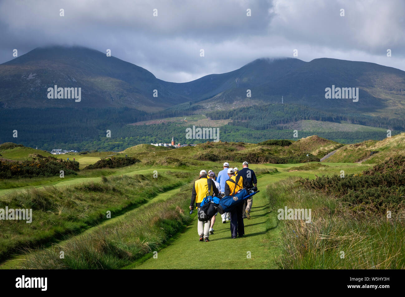 Royal County Down Golf Club Newcastle Nordirland Stockfoto