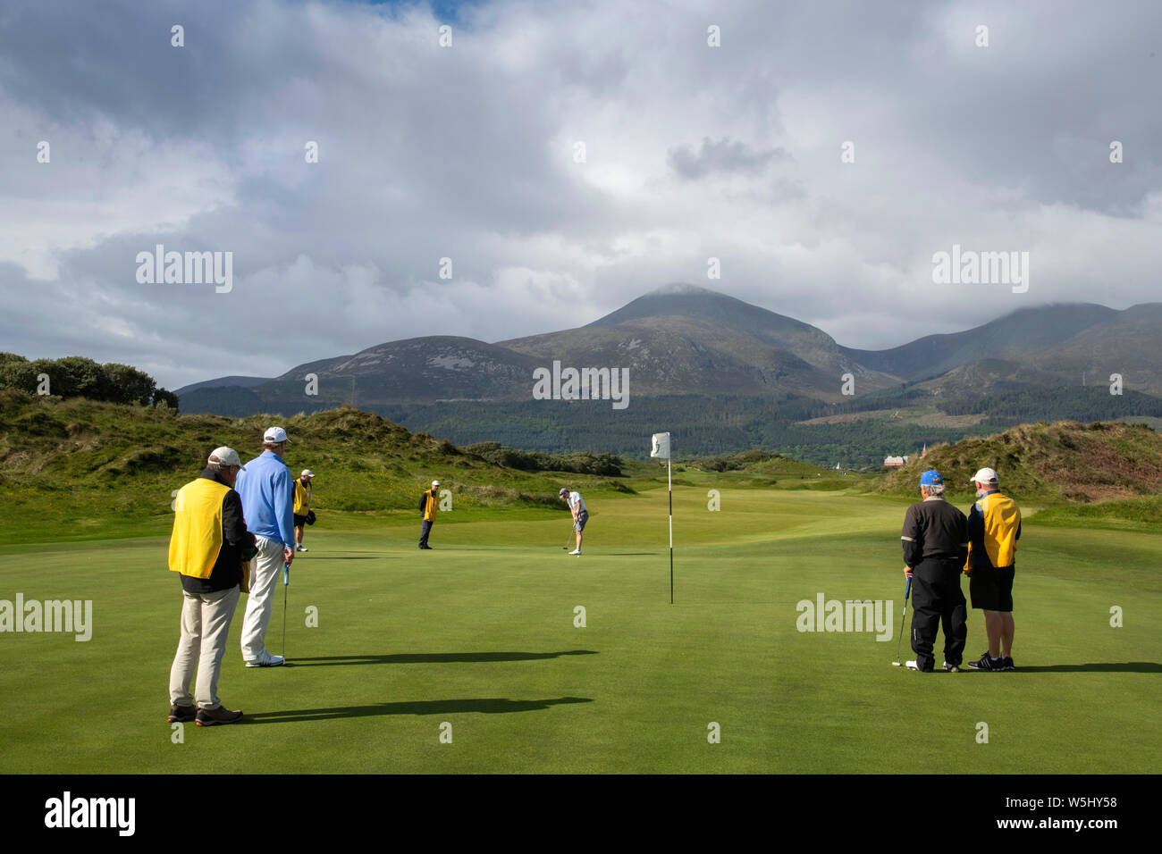 Royal County Down Golf Club Newcastle Nordirland Stockfoto